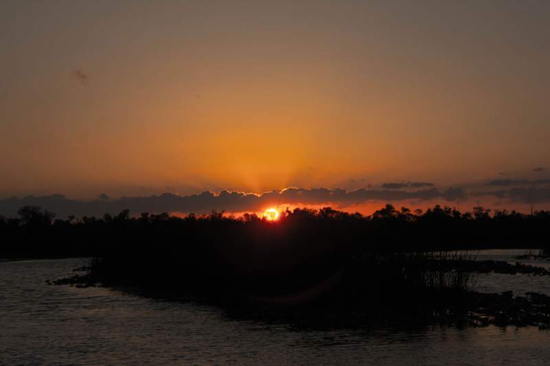 A beautiful sunset on Lake Garcia